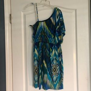 Off the shoulder mini dress